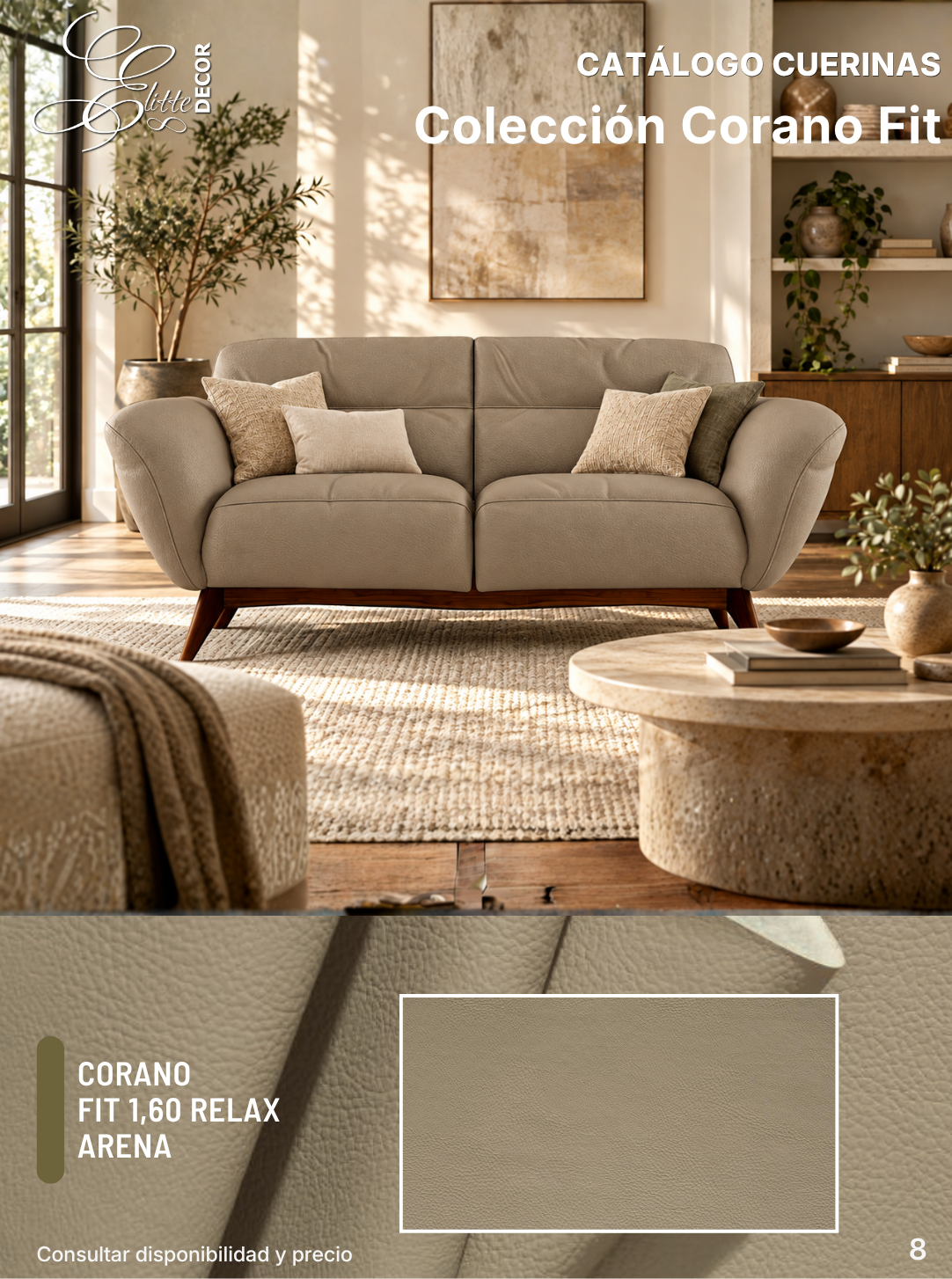 Cuerina Corano Fit 1,60 · Relax Arena