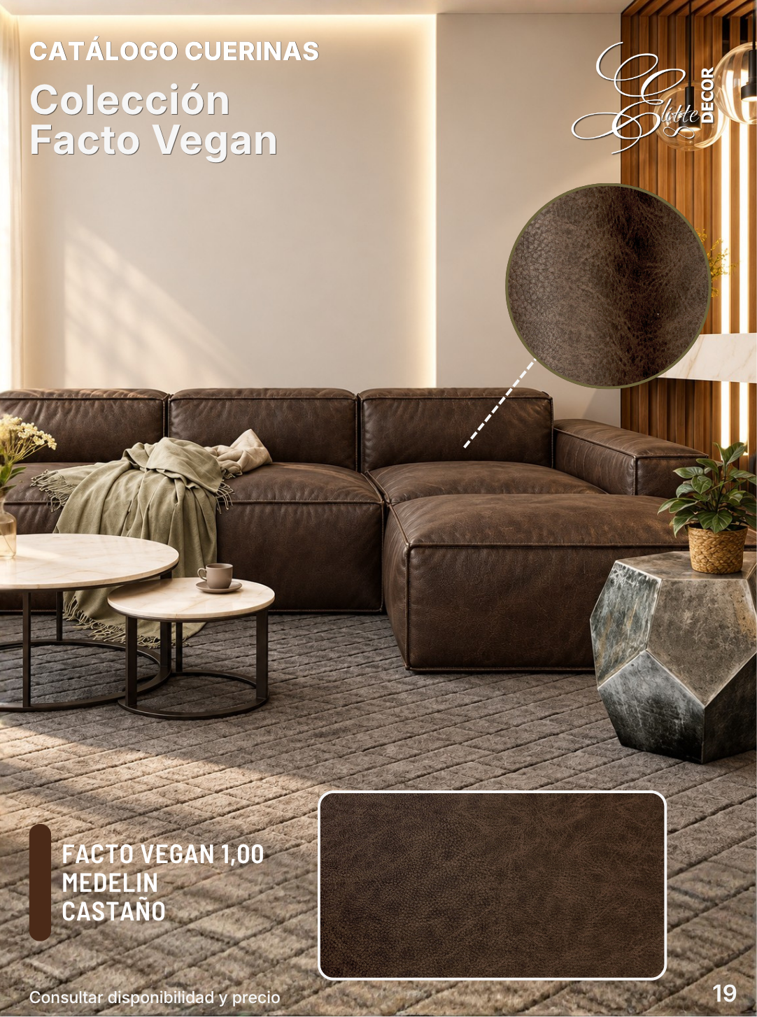 Cuerina Facto Vegan 1,00 · Medelin Castaño